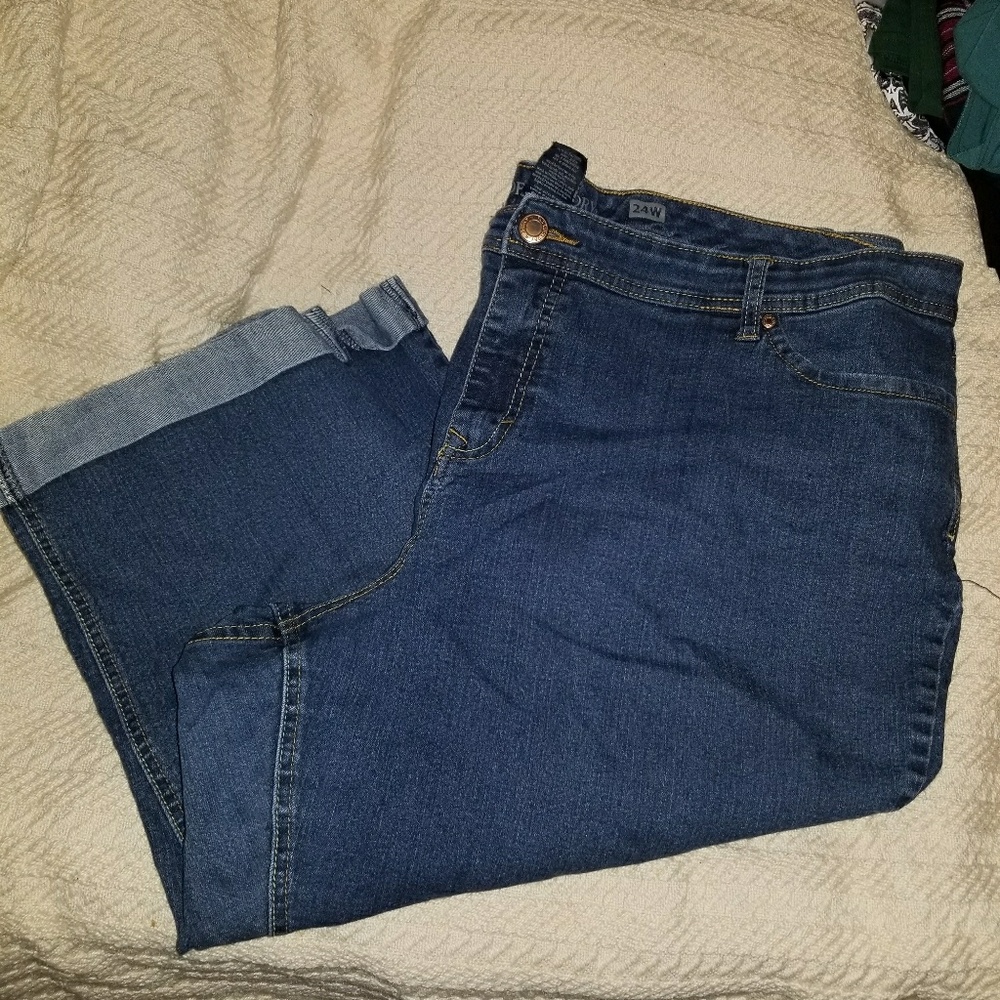 Denim Capri